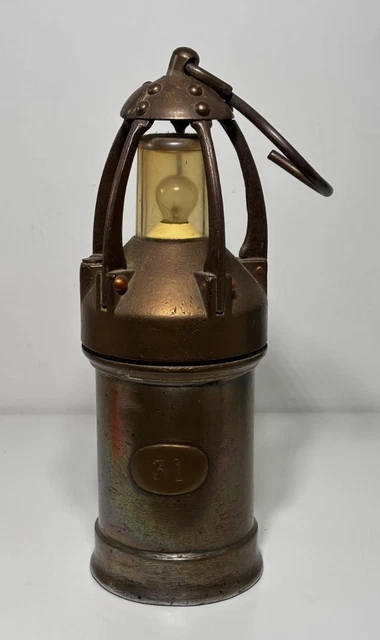 OUTIL ANCIEN , ancienne lampe de mineur , acetylene , lampe à carbure (1) EUR 30,00 - FR