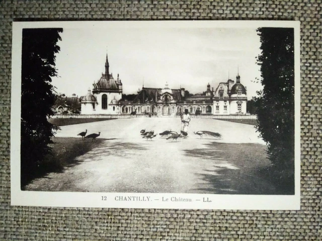 Cpa Chantilly Le Château Ll
