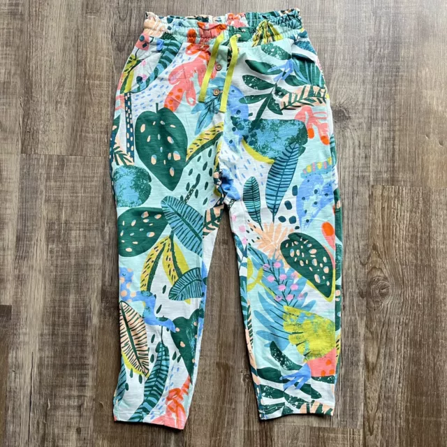 Girls Floral Jersey Trousers BNWT - Age 6-7: Next