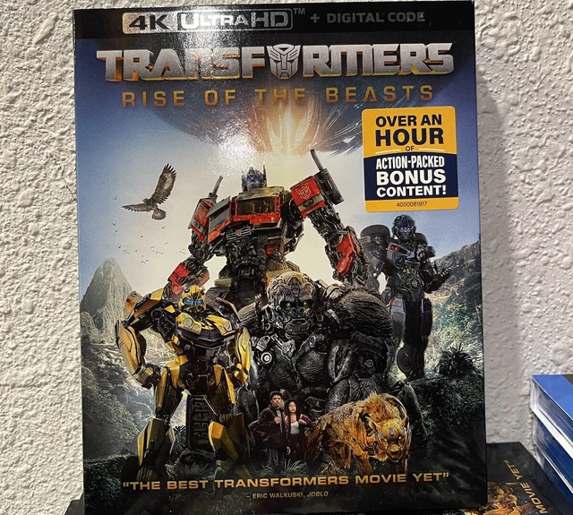 TRANSFORMERS: RISE OF the Beasts (4k Ultra HD + Digital Code, 2023 ...