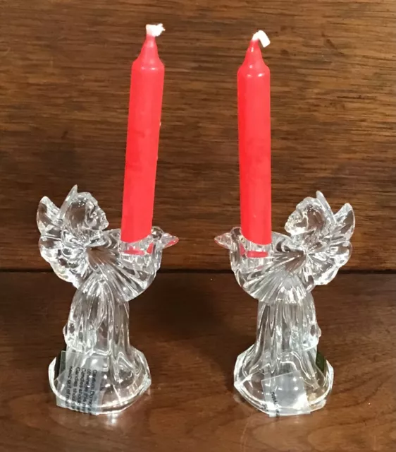 Marquis by Waterford Angel Candleholder with Candle (One Pair)