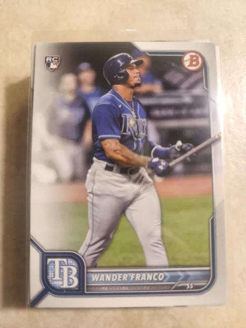 2022 Bowman Complete PAPER BASE SET 1-100 Wander Franco RC Rookie Mint Qty