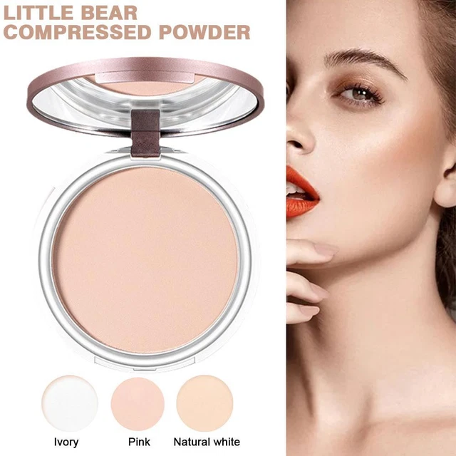 Seide weicher Nebel Pulver Kuchen langlebig wasserdicht Make-up"" natürlicher Akt P0Q0
