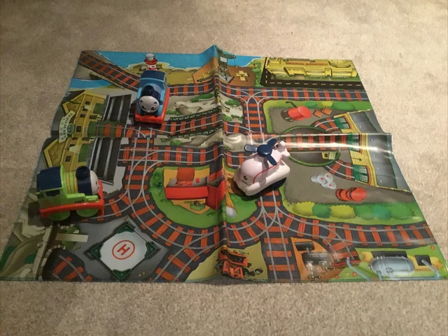 FISHER PRICE MY First Thomas Playmat Push Along Engines Set Harold Percy 5.70 PicClick UK
