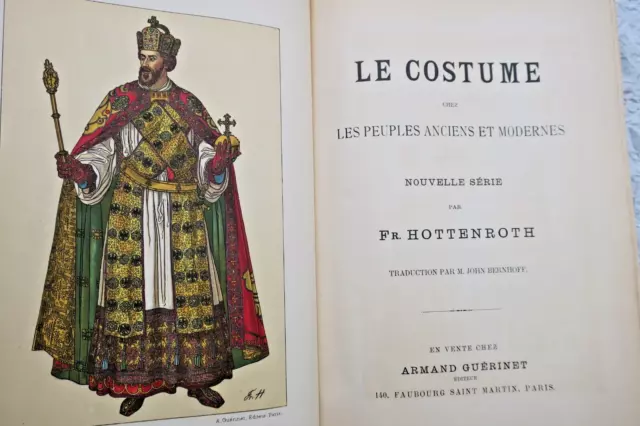 Costume Chez Les Peuples Anciens Et Modernes