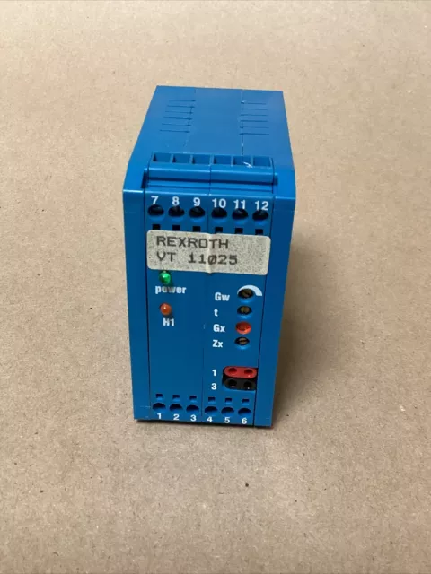 Mannesmann Rexroth VT 11025-15 Amplifier Module  #247PT62FML