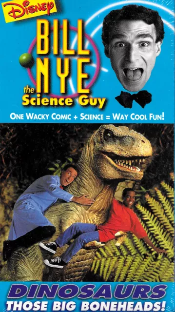 BILL NYE THE Science Guy: Dinosaurs - Those Big Boneheads - Sealed VHS ...