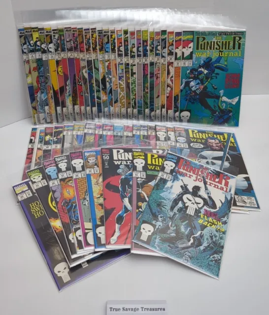 COMIC The Punisher War Journal 1988 #1-52 (Lot of 52 MINT Comic Set)