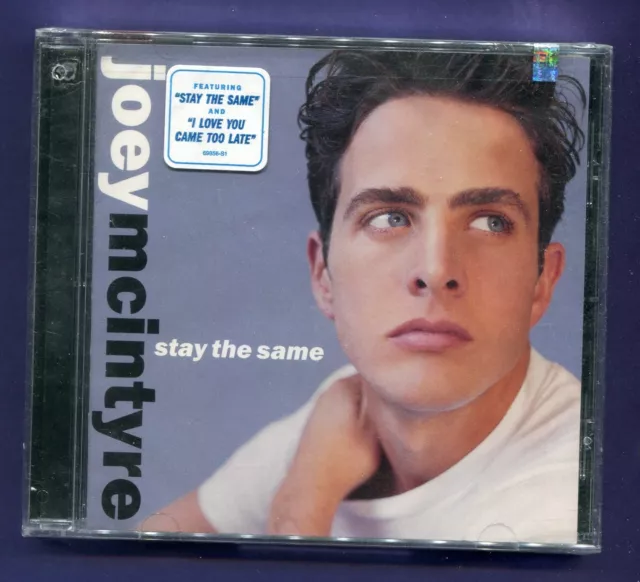 Joey McIntyre Stay The Same Music CD NKOTB New Sealed CK69856 1999 Sony Columbia