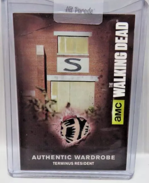 The Walking Dead Season 4 Authentic Terminus Resident Wardrobe Card M10.8 TWD