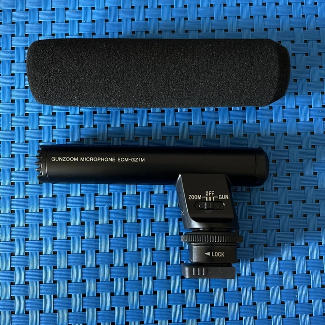 Micrófono zoom para pistola Sony ECM-GZ1M para zapato de interfaz múltiple - negro
