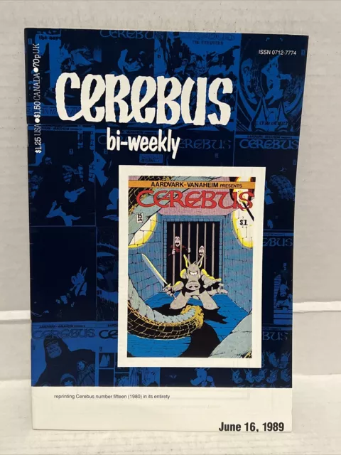 Cerebus Bi-Weekly #15; Aardvark-Vanaheim | Dave Sim