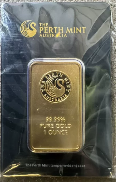 perth mint 1 oz gold bar