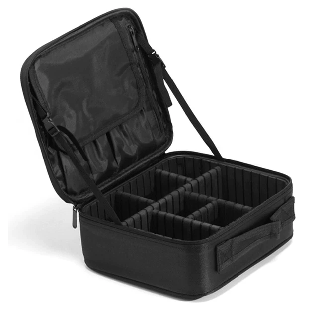 Pologmase Mallette De Rangement Pour Moulinet De Pêche Avec Fermeture éclair Bidirectionnelle - Sacs De Rangement Portables Sécurisés Avec éponge Intérieure Pour Moulinets, Moulinets à Lancer