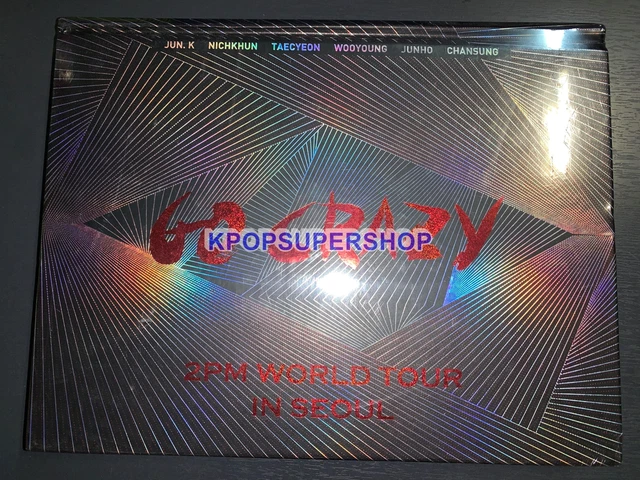 ミュージック 2PM GO CRAZY WORLD TOUR IN SEOUL DVD 2PM GO CRAZY WORLD TOUR IN SEOUL DVD All Region English Sub