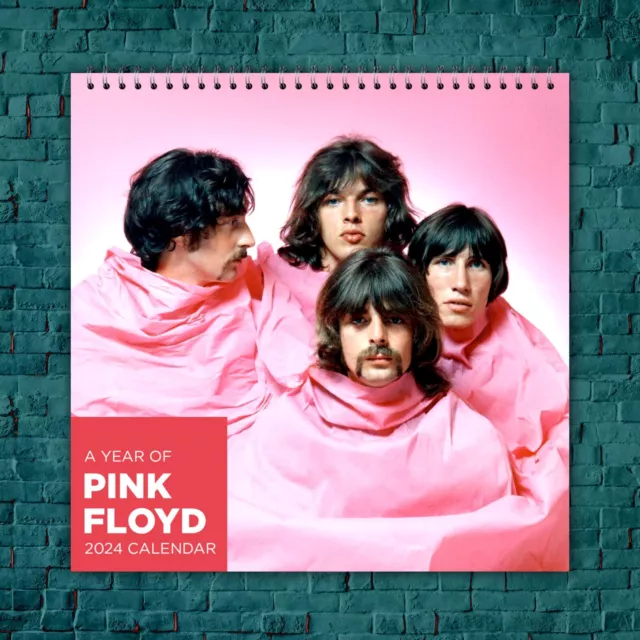 PINK FLOYD CALENDAR 2024 Pink Floyd 2024 Celebrity Wall Calendar Gift