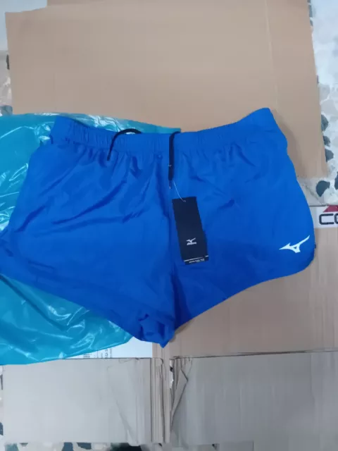 PANTALONCINO RUNNING MIZUNO Azzurro XL Donna Premium Short EUR 15