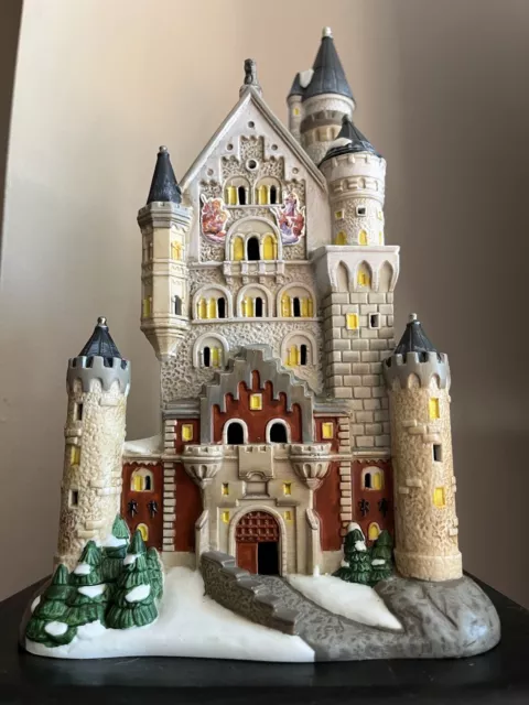 Department 56 Alpine Village Series   Neuschwanstein Castle 4044781 W/box Rare