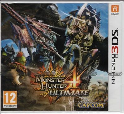 Monster Hunter 4 Ultimate / Nintendo 3Ds / Neuf Sous Blister D'origine / Vf