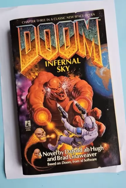 Doom. Infernal Sky. Book 3. Vintage Sci-fi Gaming Nostalgia. Space Opera Novel