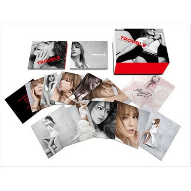 HAMASAKI AYUMI TROUBLE First Limited Edition Type A CD Blu-ray 