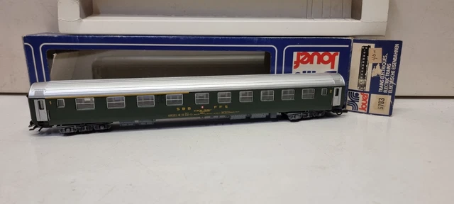 Voiture UIC Roco Classe 2 Toit Haut Couchette - Modèle Réduit De Train