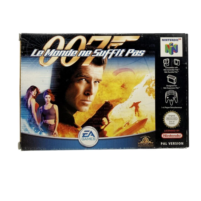 007 le monde ne suffit pas - demain ne meurt jamais jeux Ps1 - Jeux vidéo