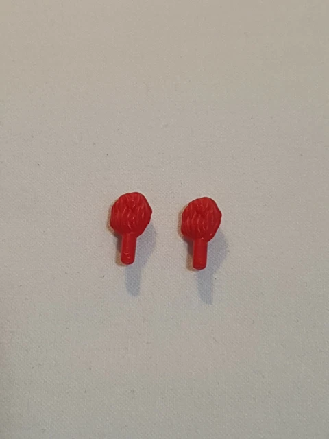 Lot De 2 Boas à Plumes Rouges - 2 Mètres De Long - Déco Fête, Mariage, Noël, Halloween