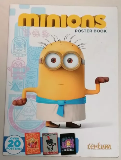 BOOK - Official Despicable Me Minions Movie Film Character Poster Book PB