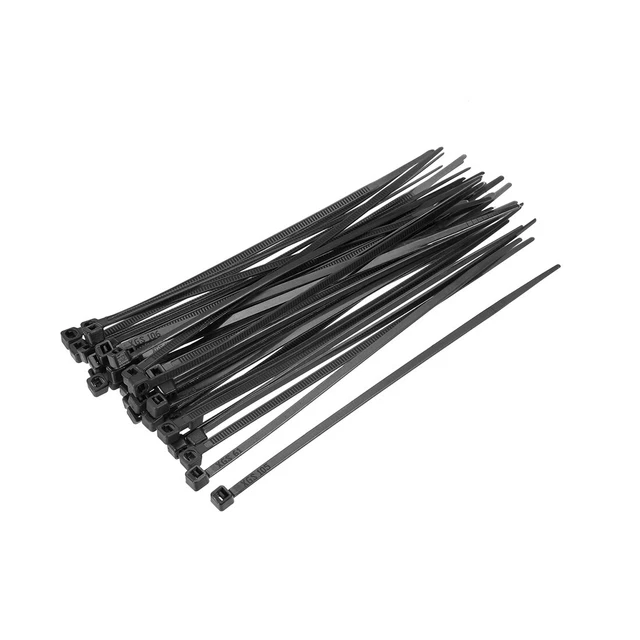 150 pz fascette per cavi di ricambio 6 pollici x 0,14 pollici fascette in nylon autofissanti nere