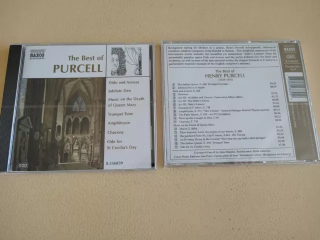 NAXOS The Best of PURCELL CD NEW SEALED