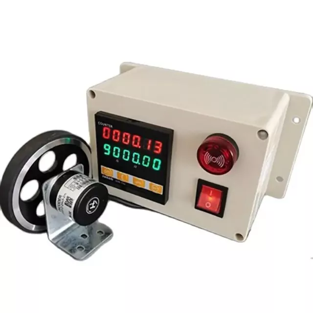 Metre Counter Roller Type Electronic Digital Display Automatic Code Keeper