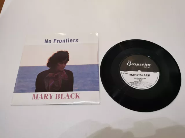 mary black no frontiers 7" vinyl record very good condition