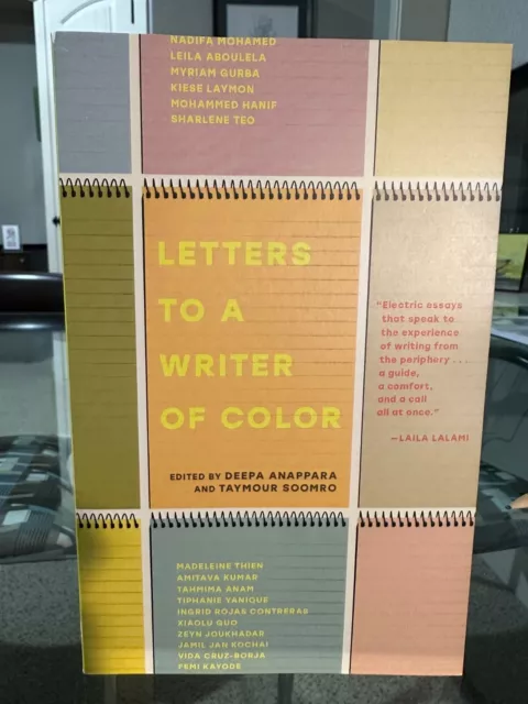 Deepa Anappara/Taymour Soomro Eds Letters to a Writer of Color 1st/1st Paperback