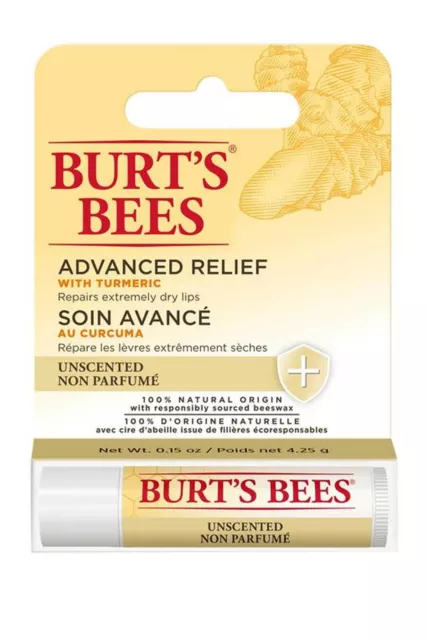 Burts Bees Lippenbalsam Fortgeschrittene Linderung 4.25g Geruchlos Lips