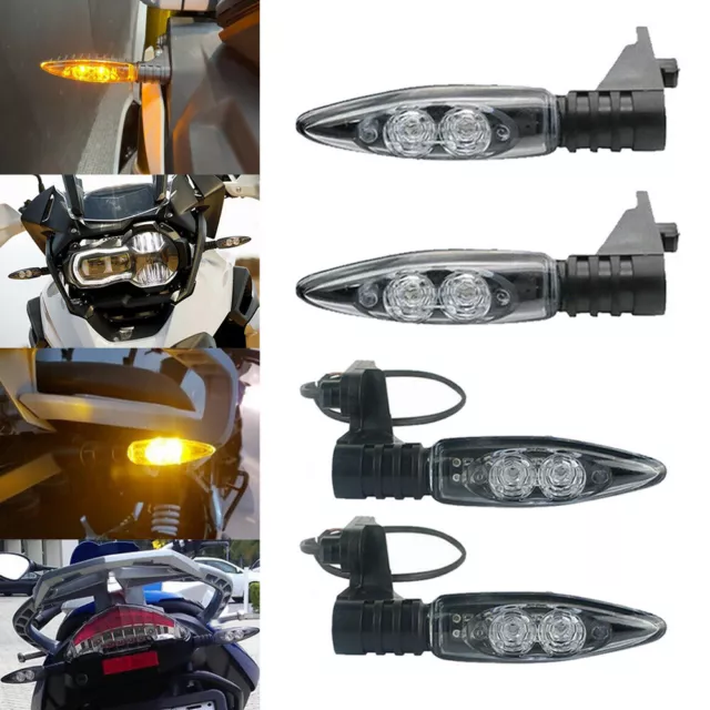 4Pcs Vorne & Hinten LED Blinker Blinkleuchte Set Für BMW R1200GS S1000RR F800GS