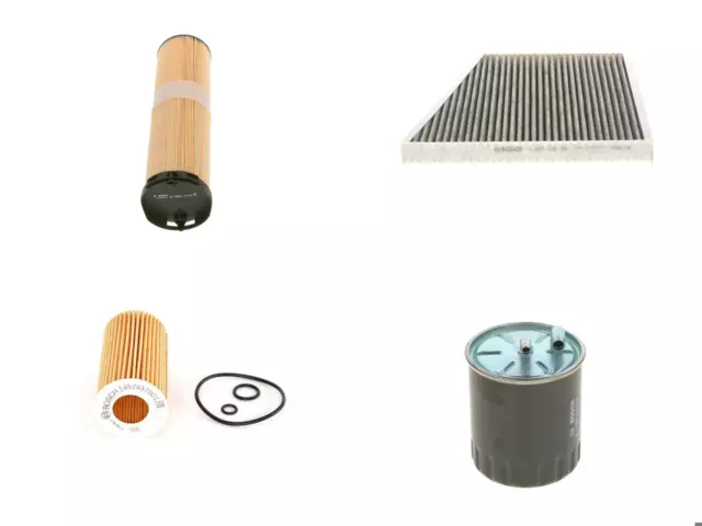 BOSCH FILTER INSPEKTIONSKIT passend für MERCEDES E KLASSE W/S211 200 220 270 CDI