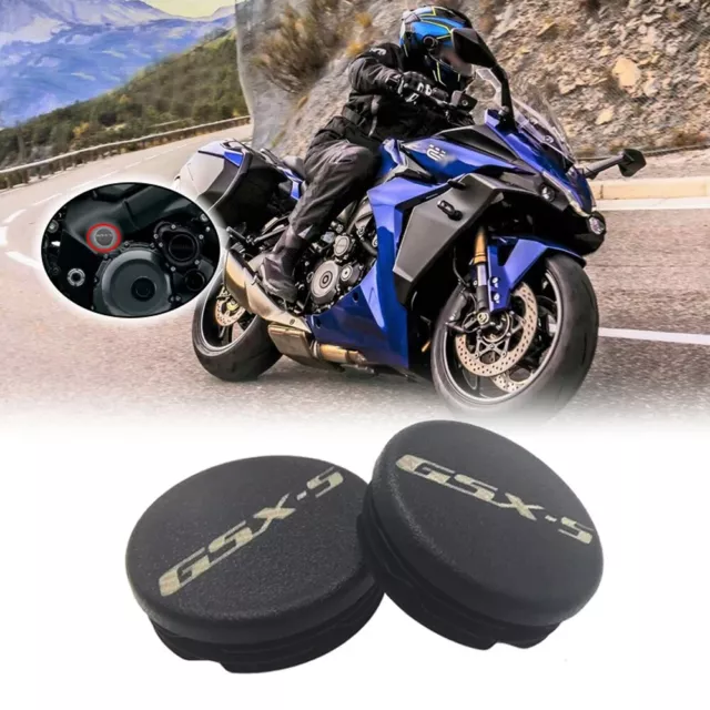 For Suzuki GSX S1000 F S1000GT 2015 2023 Motorcycle Frame Hole Cap Plug Cover