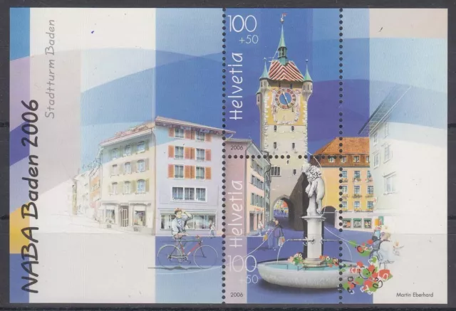 Schweiz MiNr. Bl. 41 ** Nationale Briefmarkenausstellung NABA `06