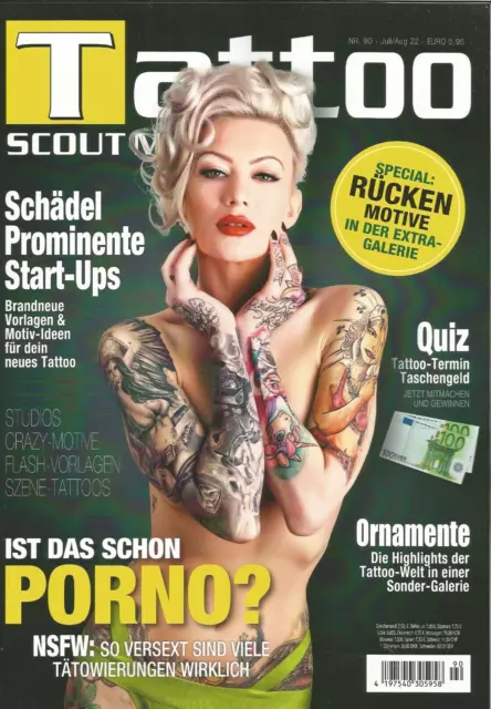 Tatouage Scout No. 90 Juillet/August 2022 Start-Ups,Rücken-motive,Ornements