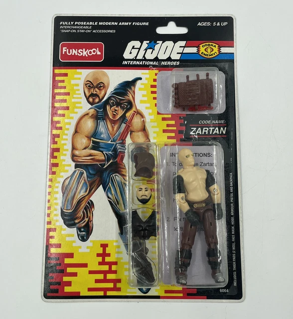 G.I. JOE ACTION figure FUNSkool Zartan ARAH India 2001 International