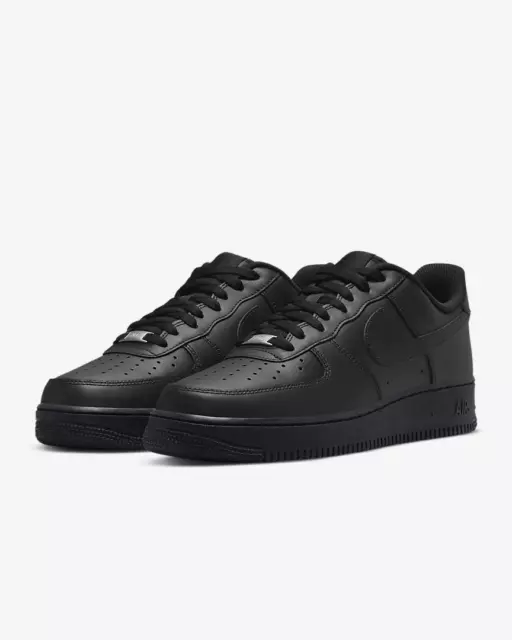 Nero Air Force 1'07 Scarpe Sportive Scarpe Palestra Sneakers Air Force One Nero