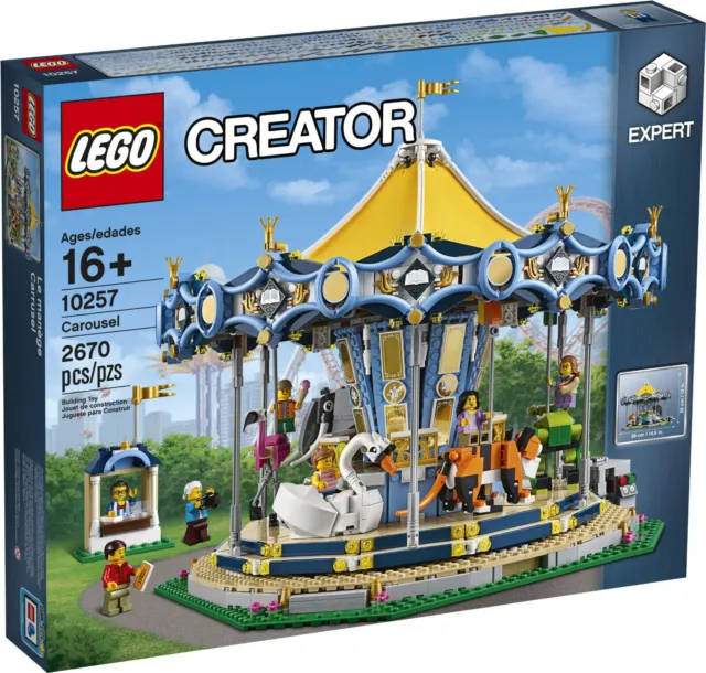 LEGO Boite Creator Expert 10257 : le Carrousel manège fête foraine NEUF SC