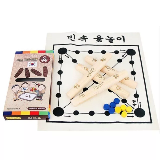 Korean Board Game Yut Nori Yut Game Yoot Game Yutnori Set