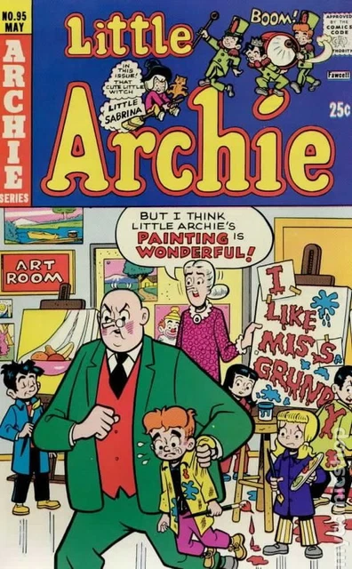 Little Archie #95 VG 1975 Stock Image Low Grade