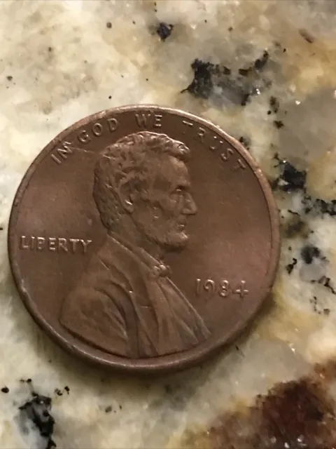 1984 Broadstruck Lincoln Memorial Penny. No Mint Mark. In Great Condition.