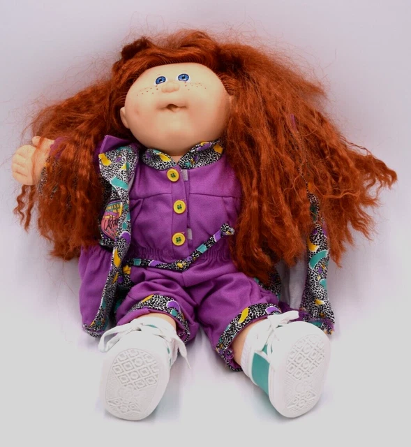 RARE Vintage Cabbage Patch Kid African American HM15 Fuzzy