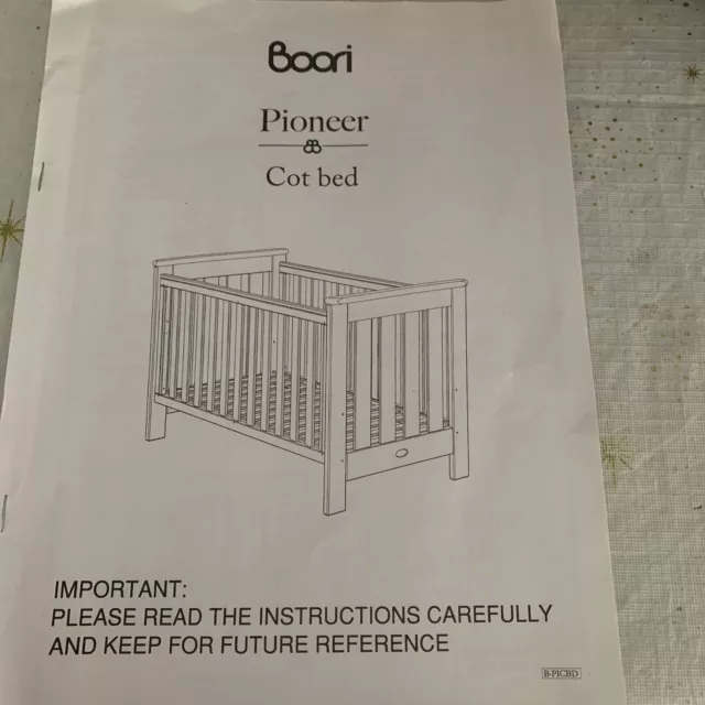 Boori Cot Bed - Pioneer Pre loved