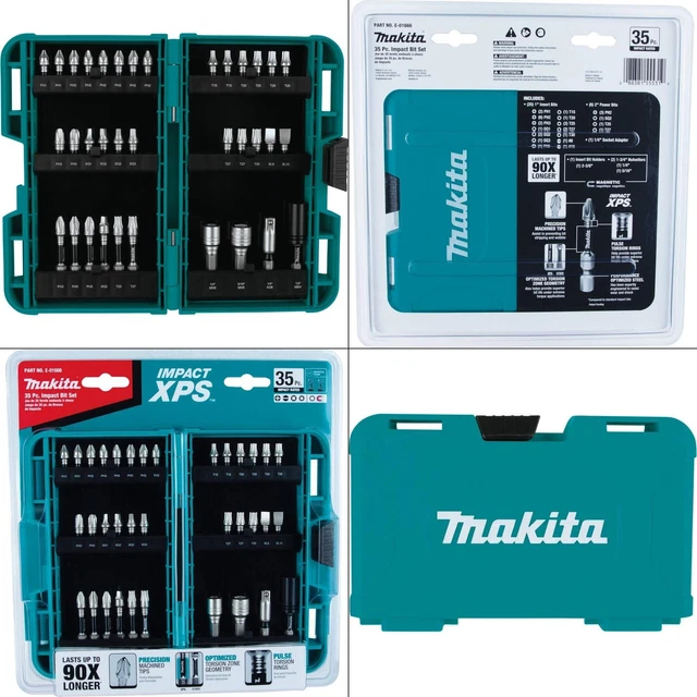 IMPACT XPS IMPACT Bit Set (35piece) Makita Driver Piece Power Tool