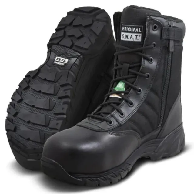 Original SWAT Classic WP SZ Safety Men's Composite Toe Work Boot #227201